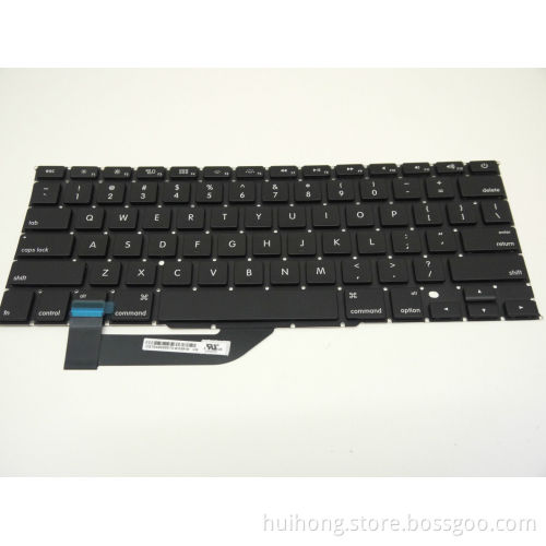 New Us Keyboard with Backlit Backlight for MacBook PRO A1425 13" Retina